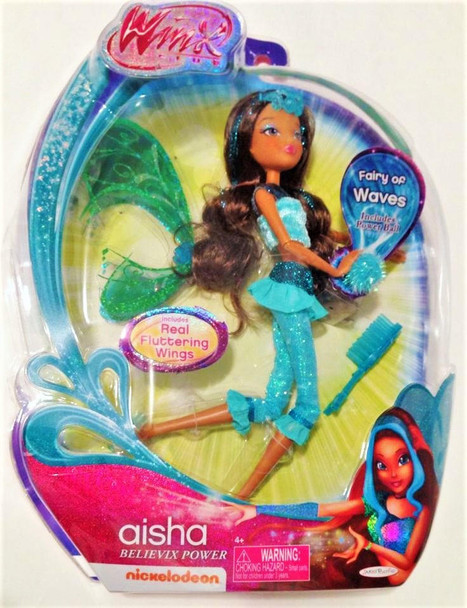 Winx Club Believix Power Aisha Fairy of Waves Doll Jakks Pacific 2014