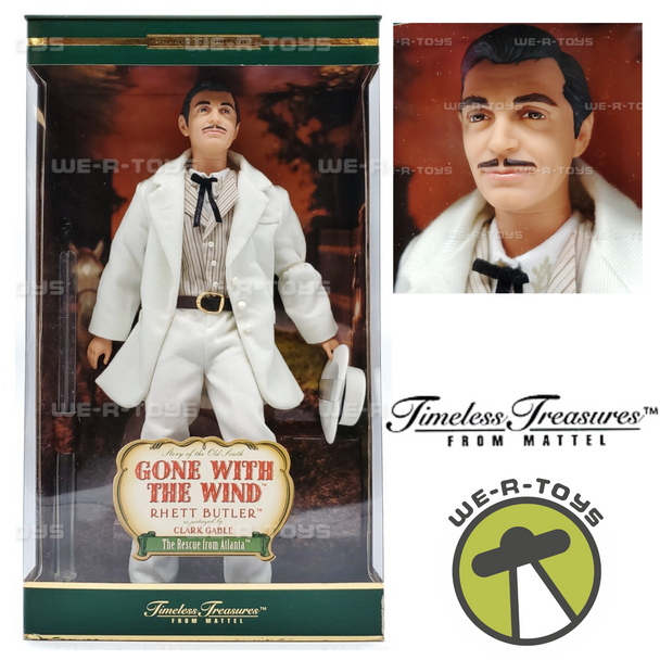 Gone with the Wind Rhett Butler Doll Timeless Treasures 2001 Mattel 53854