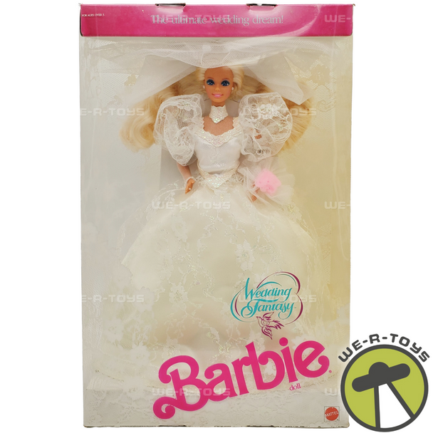 Barbie Wedding Fantasy Doll The Ultimate Wedding Dream Mattel 1989 #2125 NRFB