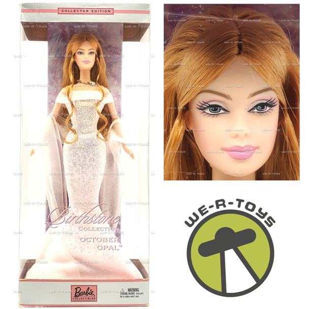 Barbie October Opal Doll The Birthstone Collection 2002 Mattel #B2395