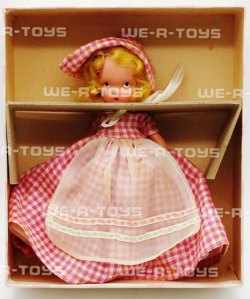 Nancy Ann Vintage 1940s Western Miss 5.5 Bisque Doll Moveable Arms USED