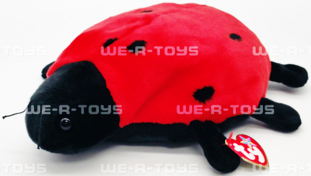 Ty Beanie Buddy Lucky the Ladybug Plush Toy 1999 With Tag NEW