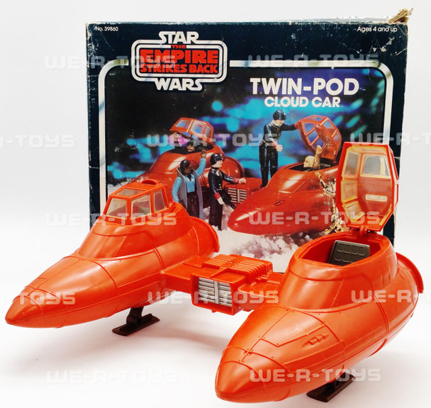 Star Wars The Empire Strikes Back Vintage Twin-Pod Cloud Car Kenner 1980 USED