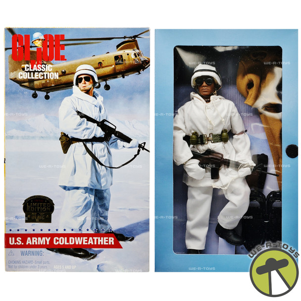 GI Joe Classic Collection 1998 U.S. Army Coldweather African American 12" Figure