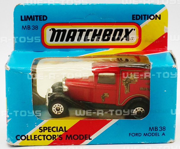 Matchbox Arnott's Famous Biscuits MB 38 Ford Model A Vehicle Vintage 1981 NEW