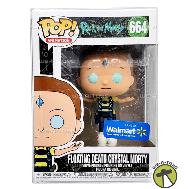 Funko POP Animation Rick & Morty 664 Floating Death Crystal Morty Vinyl Figure