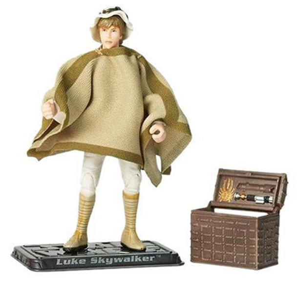Star Wars The Saga Collection Basic Figure Luke Escape From Mos Eisley NEW