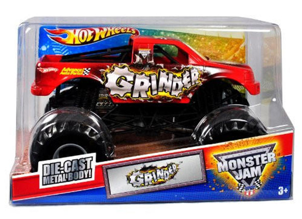 Hot Wheels Monster Jam Advance Auto Parts Grinder Die-Cast 124 Mattel 2010