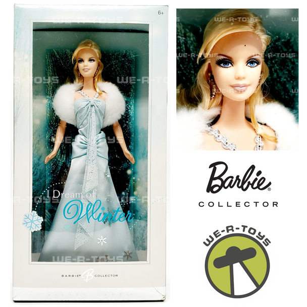 I Dream of Winter Barbie Doll Silver Label Dream Seasons Collection 2005 Mattel