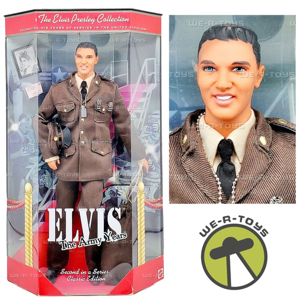 Elvis Presley Collection The Army Years Classic Edition Doll 1999 Mattel 21912