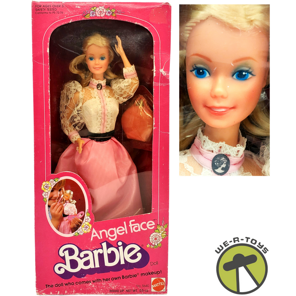 Barbie Angel Face Doll Comes With Her Own Barbie Makeup 1982 Mattel #5640 NRFB
