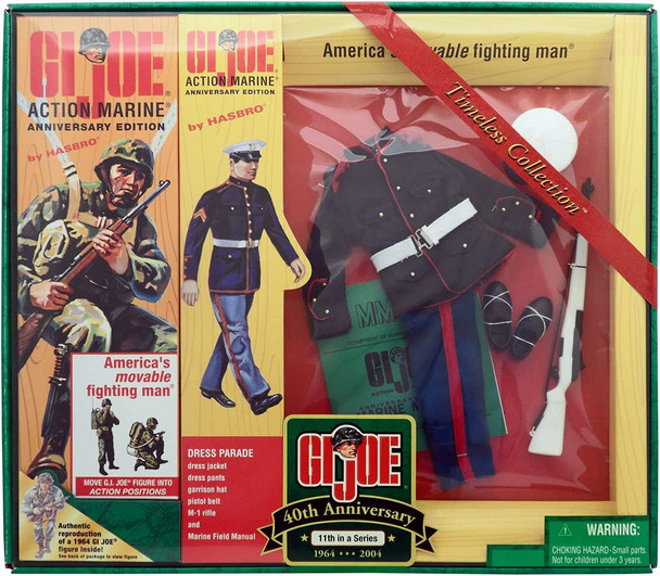 GI Joe 12" Action Marine 40th Anniversary Edition Timeless Collection Hasbro