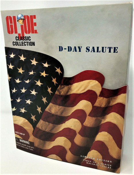 GI Joe D-Day Salute 12" Action Figure Limited Edition 1997 Kenner 81396
