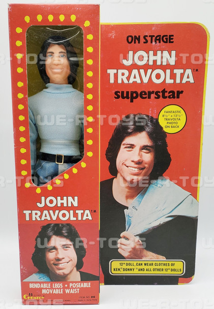 John Travolta Superstar Doll Chemtoy Corporation 1977 No. 610 NRFB