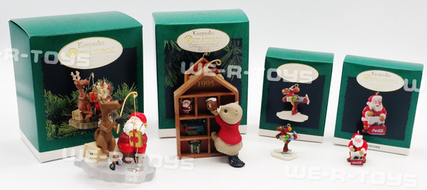 Hallmark Keepsakes 1995 Keepsake of Membership Fishing for Fun Cool Santa NEW