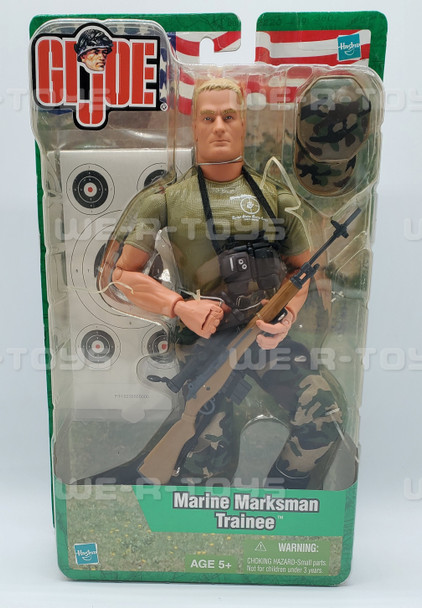 G.I. Joe Marine Marksman Trainee Action Figure Hasbro 2003 No.81906 NRFB