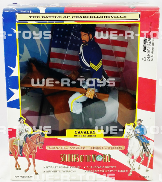 Soldiers of the World Union Soldiers Cavalry 12" Figure 1997 No. 98383 NRFB