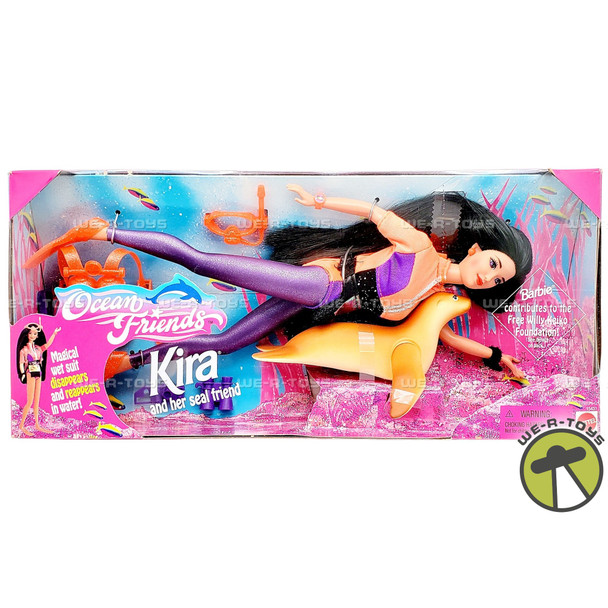 Barbie Ocean Friends Kira Doll & Her Seal Friend 1995 Mattel 15431