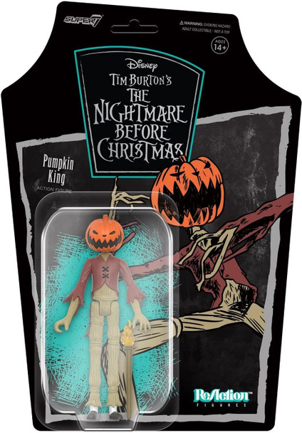 The Nightmare Before Christmas Pumpkin King 3.75" Wave 2 ReAction Action Figure