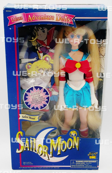Sailor Moon Deluxe Adventure Sailor Outfit Doll Irwin 1997 No. 03424 NRFB