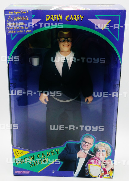 The Drew Carey Show Drew Carey Doll Creation Entertainment 1998 No. DD-01 NRFB