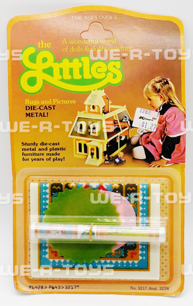 The Littles Rugs and Pictures Furniture Die-Cast & Plastic Mattel 1980 #3217 NEW