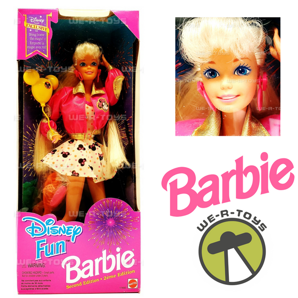 Disney Fun Barbie Second Edition 1994 Mattel 11650