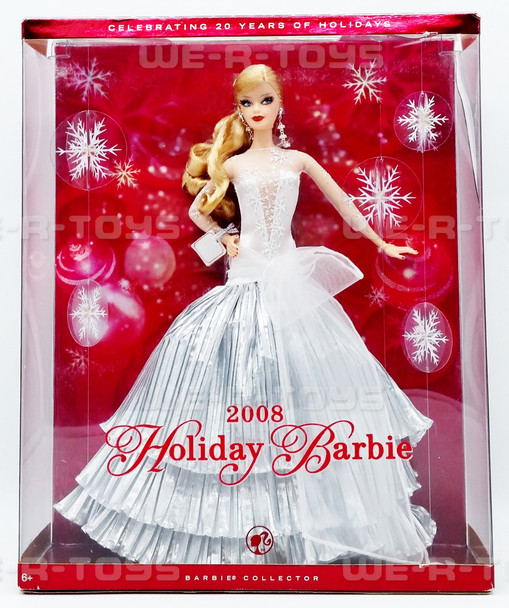2008 Holiday Barbie Doll Mattel #L9643 NRFB