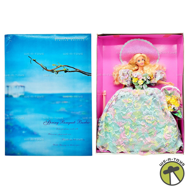 Spring Bouquet Barbie Doll Enchanted Seasons Collection 1994 Mattel 12989
