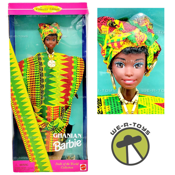 Ghanian Dolls of the World Collector Edition Barbie Doll 1996 Mattel 15303