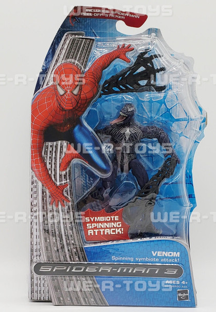 Marvel's Spider-Man 3 Venom Action Figure Hasbro 2007 No. 69170 NRFB