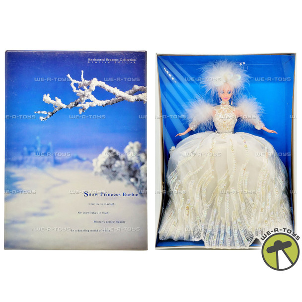 Snow Princess Barbie Enchanted Seasons Collection 1994 Mattel 11875