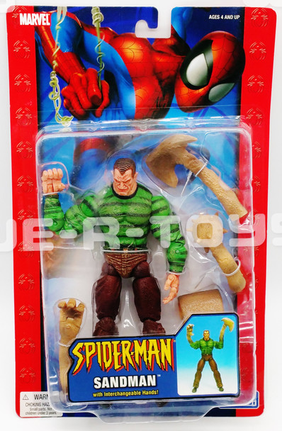 Marvel's Spider-Man Sandman Action Figure Toy Biz 2004 #72164 NRFP