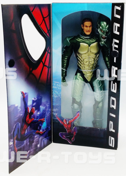 Marvel's Spider-Man Green Goblin 12" Figure Toy Biz 2001 #43762 NRFP