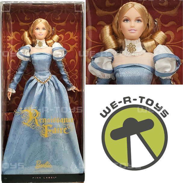 Renaissance Faire Barbie Doll Pink Label 2010 Mattel V8755