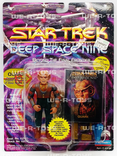 Star Trek Deep Space Quark Action Figure Playmates 1993 No. 6210 NRFP