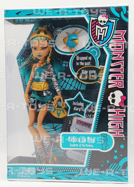 Monster High Nefera De Nile Doll 2011 Mattel W9115