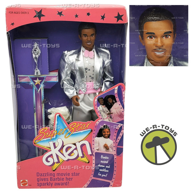Barbie Super Star Ken Doll 1988 Mattel No. 1550 NRFB