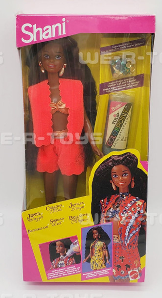 Barbie Shani Jewel N' Dazzle Doll Mattel 1993 No. 11215 NRFB