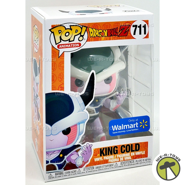 Funko Pop! Animation 711 Dragon Ball Z King Cold Walmart Exclusive Vinyl Figure
