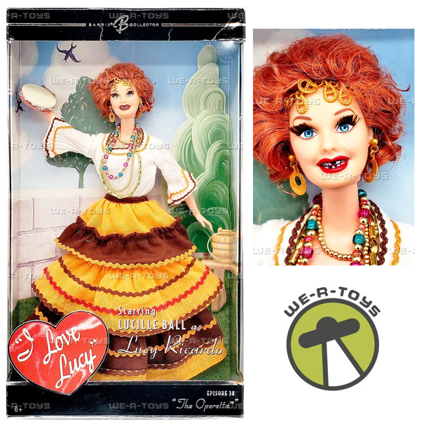 I Love Lucy Episode 38 The Operetta Barbie Collector Doll 2005 Mattel G8057