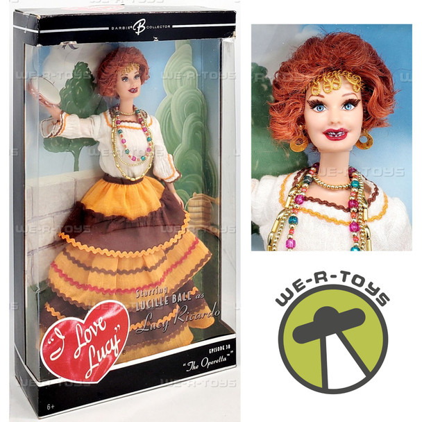 I Love Lucy Episode 38 The Operetta Barbie Collector Doll 2005 Mattel G8057