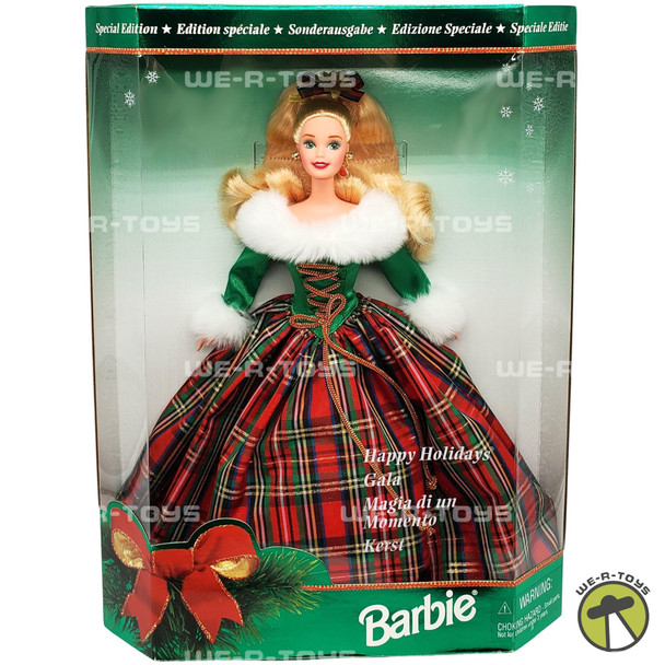 Barbie Happy Holidays Gala Special Edition 15816 Mattel 1995