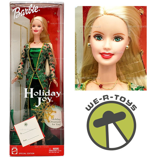 Holiday Joy Barbie Doll 2003 Mattel 56286