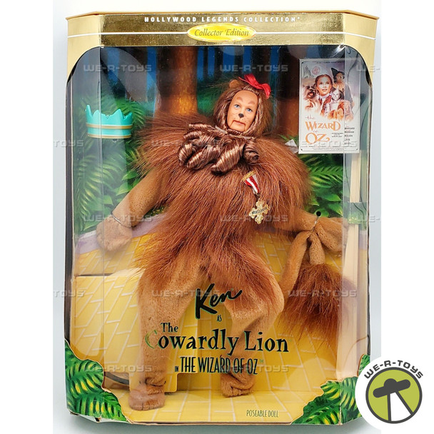 Ken as the Cowardly Lion in the Wizard of Oz Barbie Doll 1996 Mattel 16573
