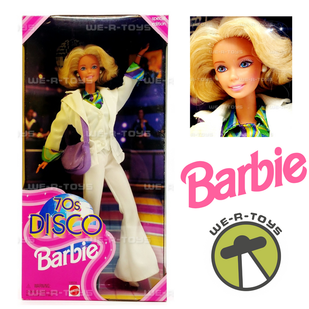 70's Disco Barbie Doll Special Edition Blonde 1998 Mattel 19928