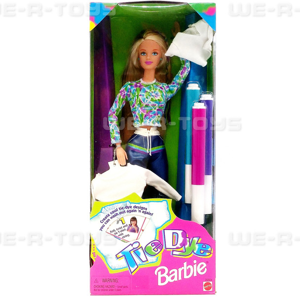 Barbie Tie Dye Doll 1998 Mattel 20504