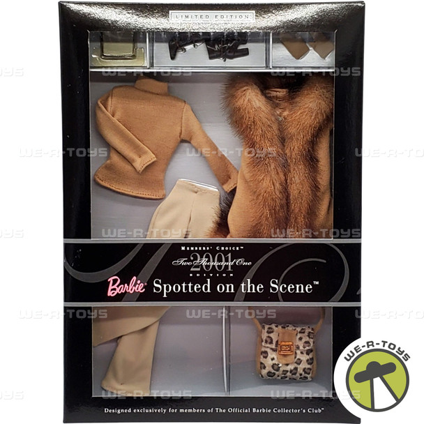 Spotted on the Scene Fashion The Official Barbie Collector's Club Exclusive 2001