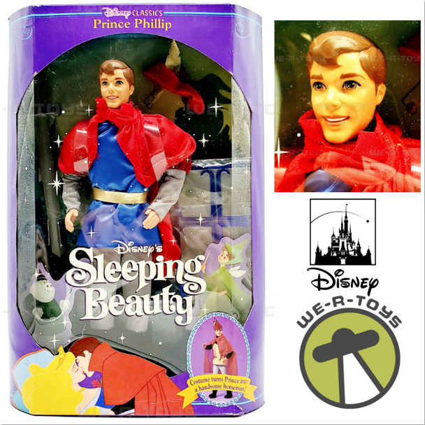Disney's Sleeping Beauty Prince Phillip Doll 1991 Mattel 4597