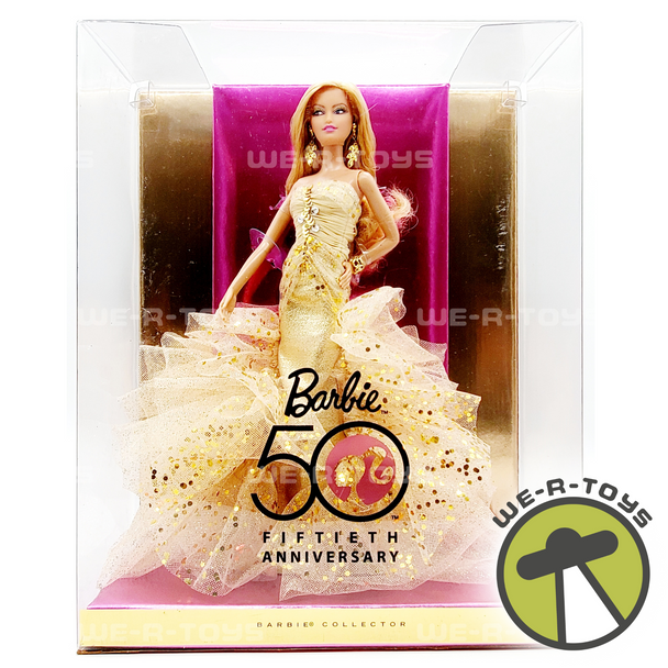 Barbie 50th Anniversary Glamour Doll 2008 Mattel N4981 NEW